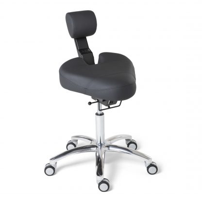 BQE Dynamic ergonomische werkstoel in de kleur zwart